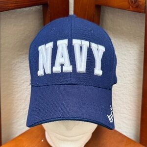 NEW…Official NAVY Adjustable Hat Baseball Cap by Rapid Dominance….